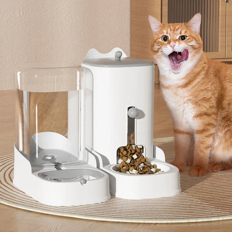 Cat and Dog Feeder/Water Dispencer